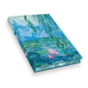 Carnet  Monet  Nymphéas  A6, fermeture magnétique