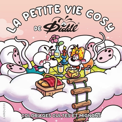 Cosy coloriage - La petite vie cosy de Diddl