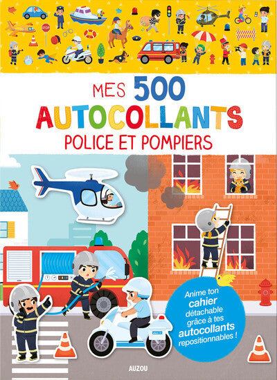 MES 500 AUTOCOLLANTS - POLICE ET POMPIERS