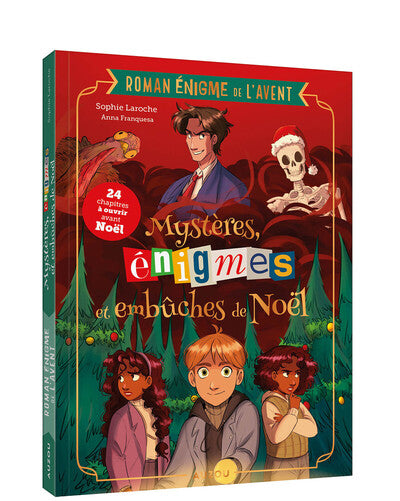 Roman énigme de l'avent - Mystères, énigmes et embûches de Noël