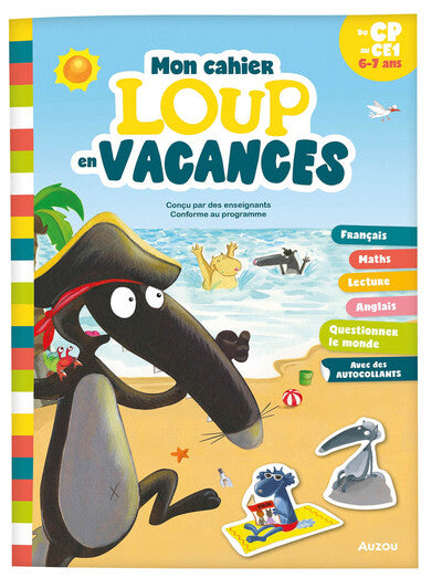 Mon cahier Loup en vacances - Du CP au CE1 - 2026
