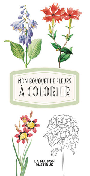 Mon bouquet de fleurs à colorier