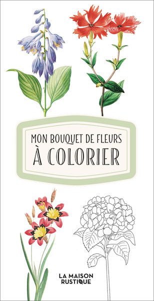 Mon bouquet de fleurs à colorier