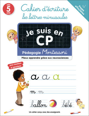 Je suis en CP - Cahier d'écriture : les lettres minuscules