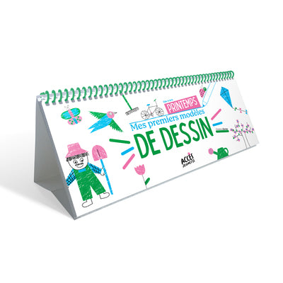 MES PREMIERS MODÈLES DE DESSIN - PRINTEMPS