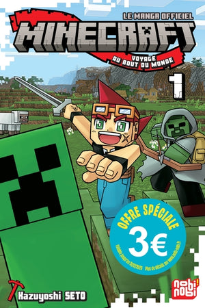 Minecraft T01 - édition 3 euros
